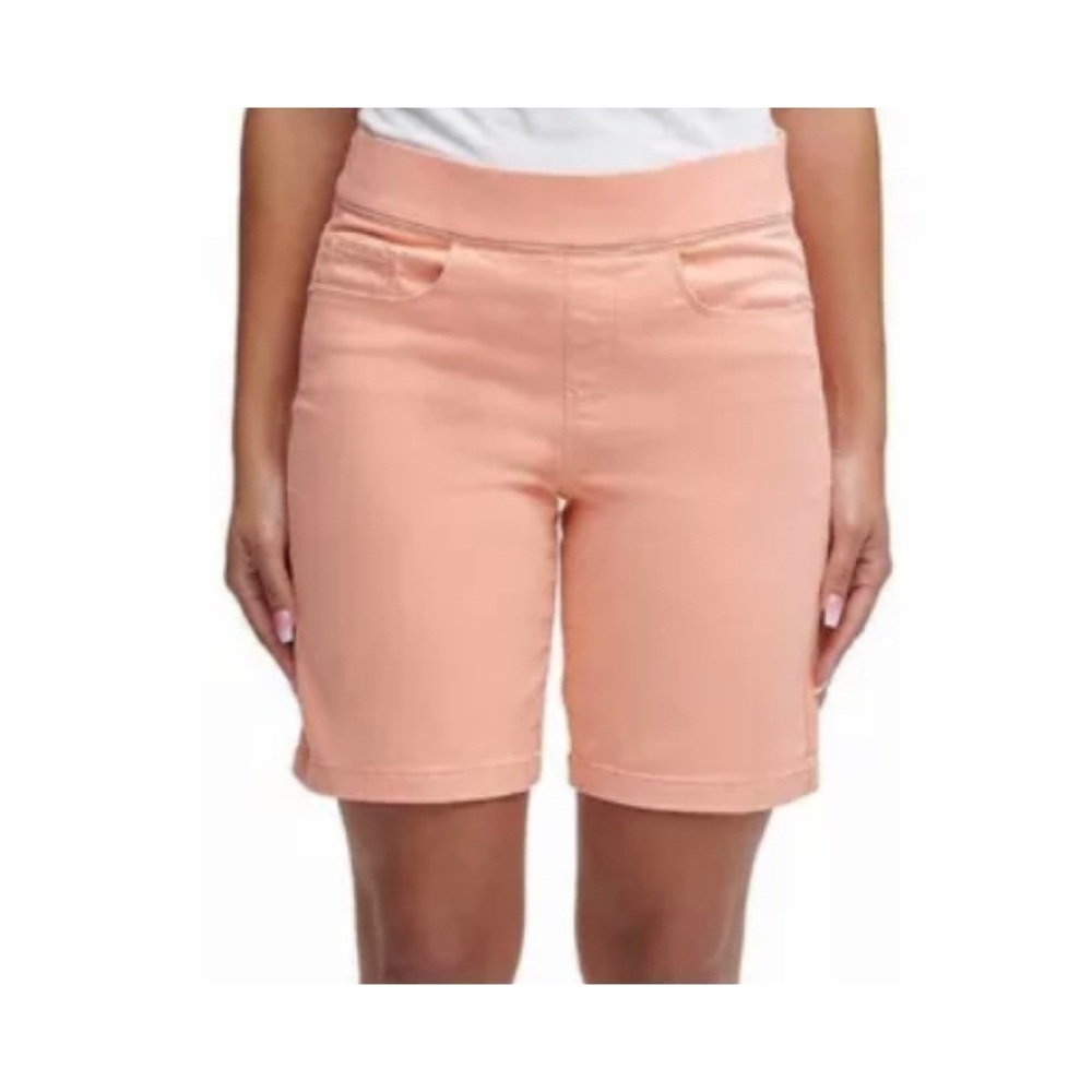 Peach Bermuda Shorts